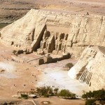 Abu Simbel built by the Pharoh Ramses II.