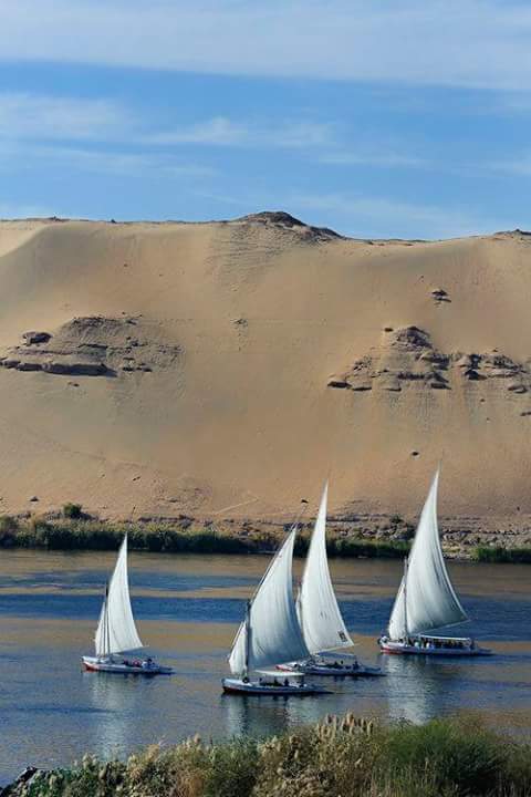 2 Nights Aswan / 2 Nights Nile Felucca Adventure Sailing Boat / Kom Ombo / Edfu / 2 Nights Luxor 7 Days 6 Nights
